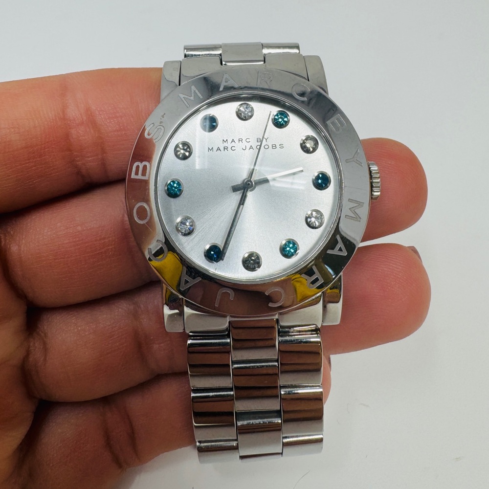 Marc Jacobs Silver Stainless Steel Watch | Needs Battery